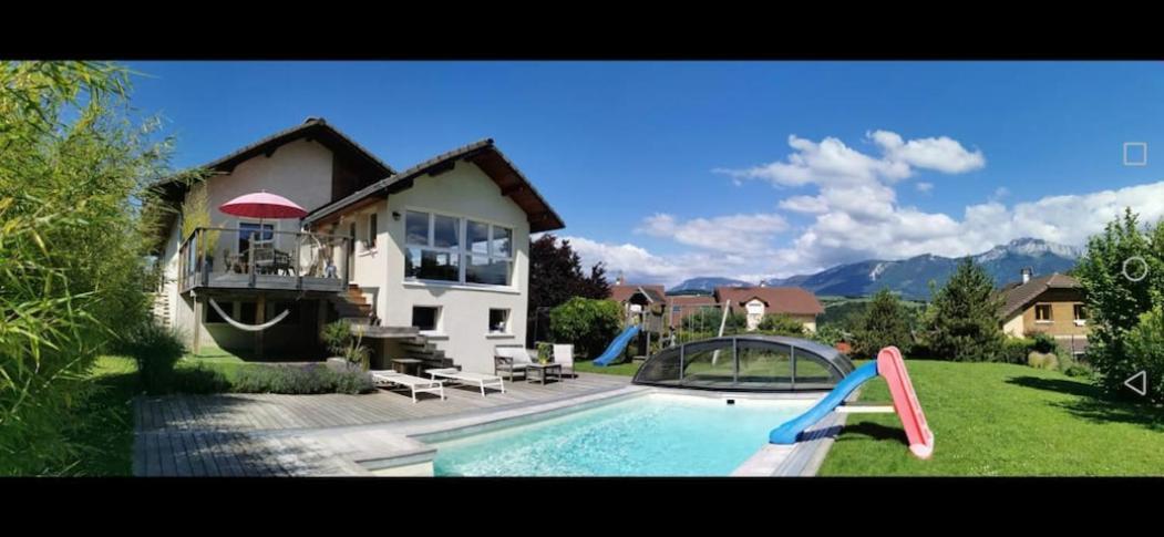 Charvonnex Maison Piscine Prive 10 Min Annecy, 30 Min Geneve, 45 Min Stationsヴィラ エクステリア 写真