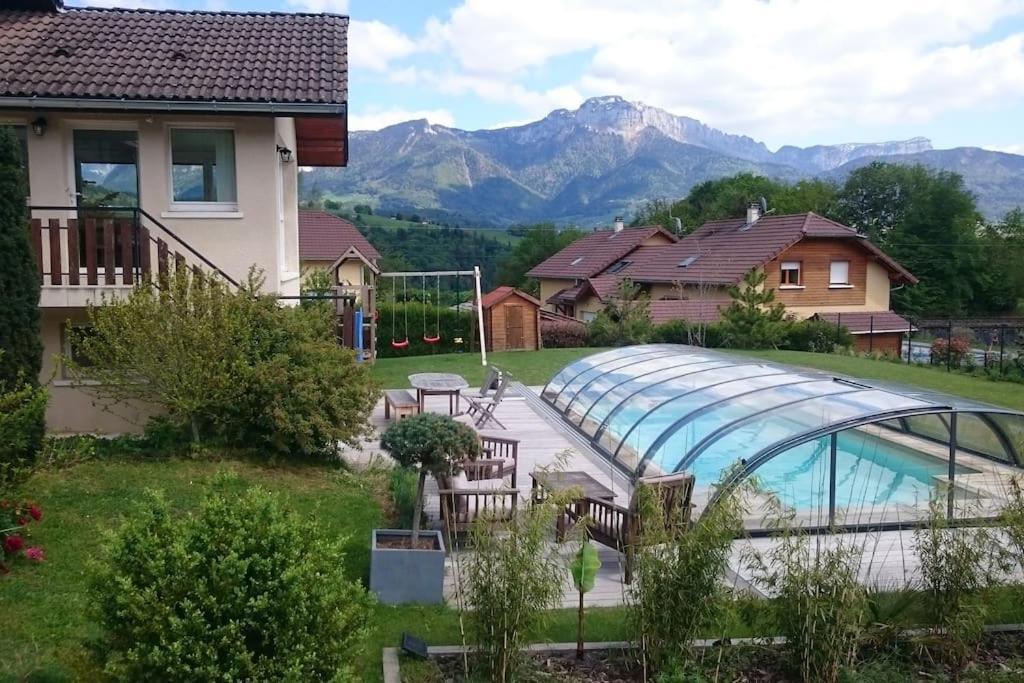 Charvonnex Maison Piscine Prive 10 Min Annecy, 30 Min Geneve, 45 Min Stationsヴィラ エクステリア 写真